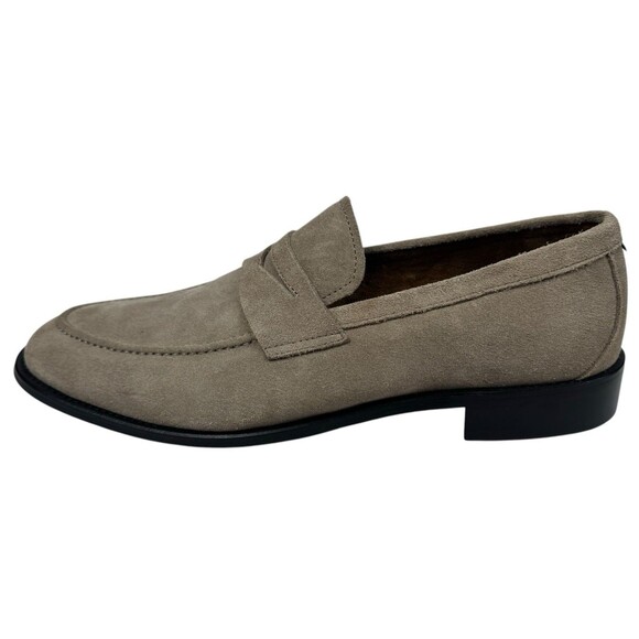 Brooks Brothers Mens Size 13 Penny Loafers Shoes Ortholite Suede Beige Glenrock main image 5